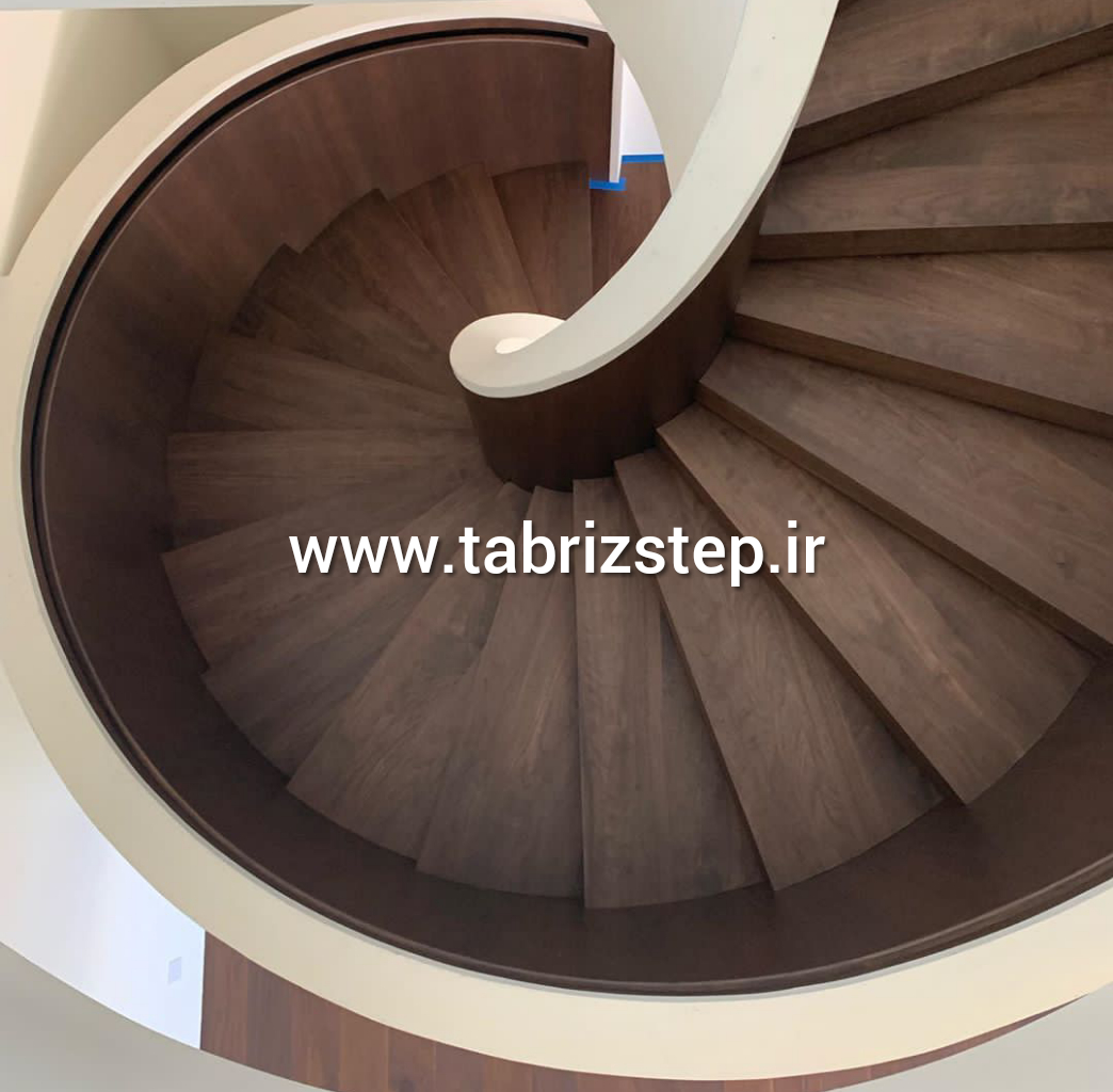 پله گرد دو محور باکس