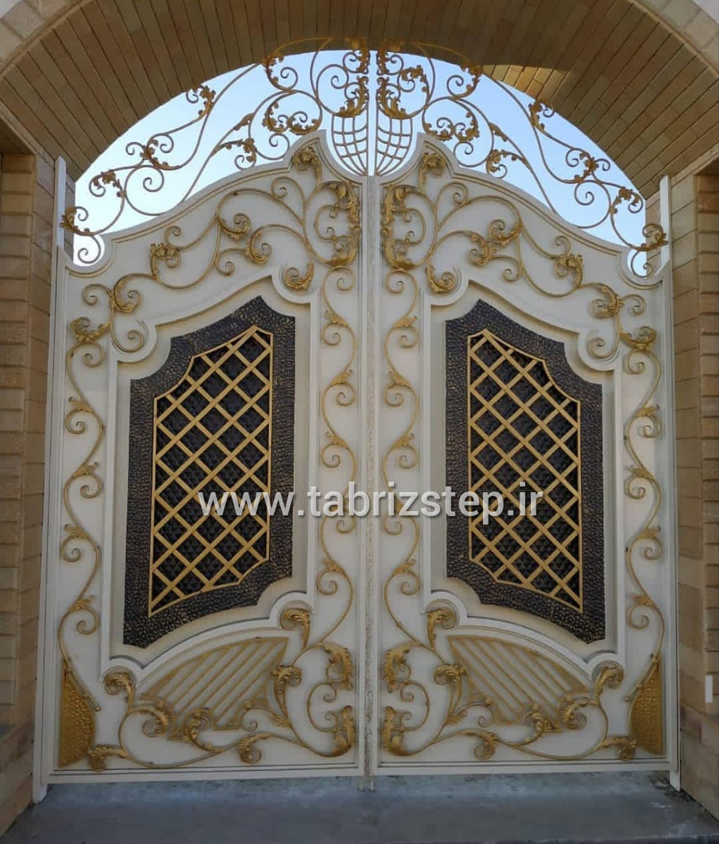 درب ویلایی حیاط